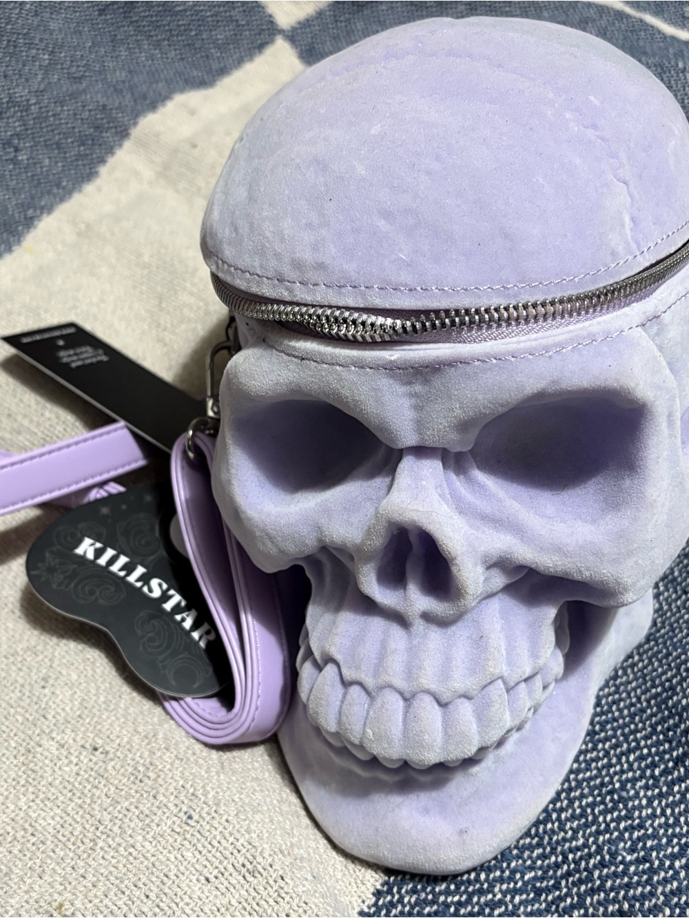 Killstar Lavender Skull Crossbody